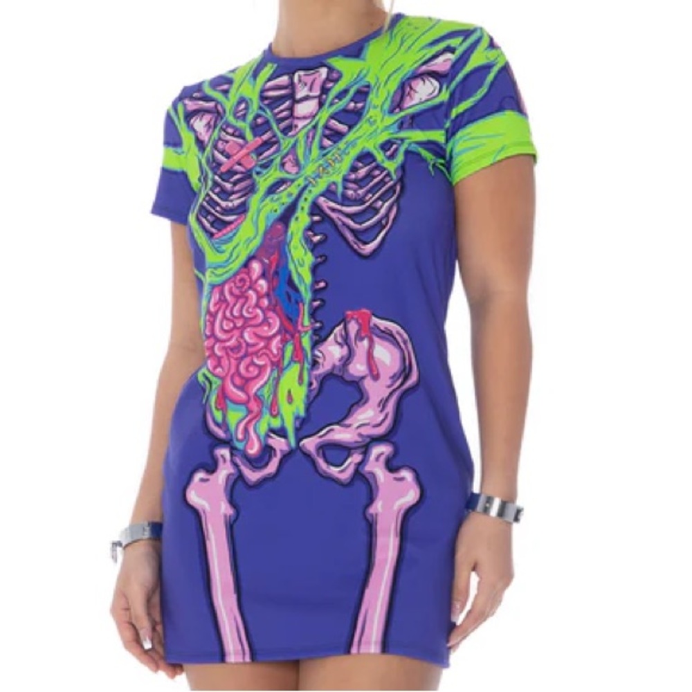 electronecrosis tee dress 🧟‍♀️